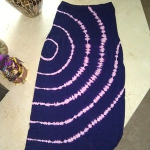 Tie dye tub dress OSFM Never worn